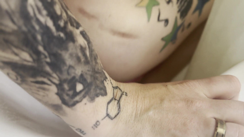 RiceQueenTopBoy: Shower Fun with 2 Big Dildos Fucking My Smooth Hole