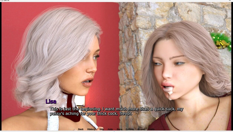 XXX Games Bunk: Laura lustful Secret - Christmas 2025 - vợ ngoại tình địt trong đít