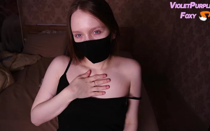 VioletPurpleFoxy: Full - Homemade Nipple Shaking Orgasm From Petite Brunette
