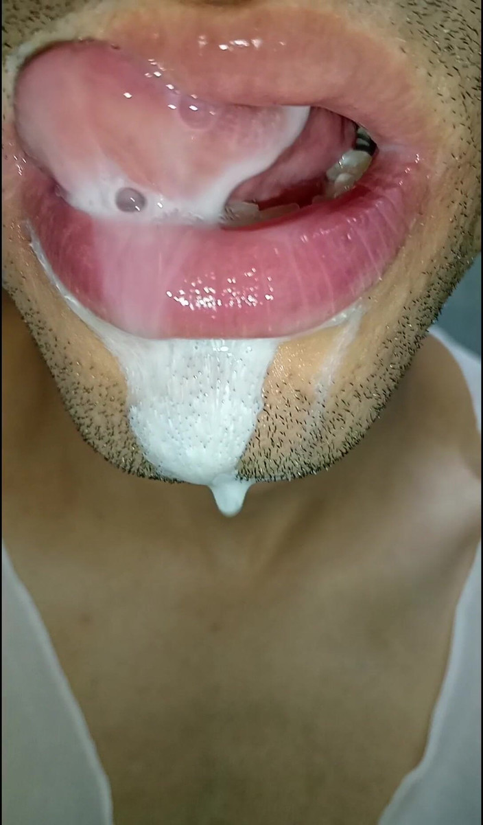 Rey rey: Dlouhý jazyk, jazyk, Chci sperma v ústech, Submisivní Fitness, Gay