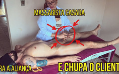 Lucas Neitan: Vdaná masérka sundává prsten a dusí se mlékem – Explozivní masáž...