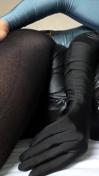 POV Nora Fox leotard černý nylon