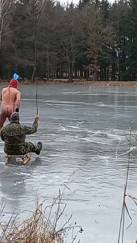 Dray Slave on the Ice