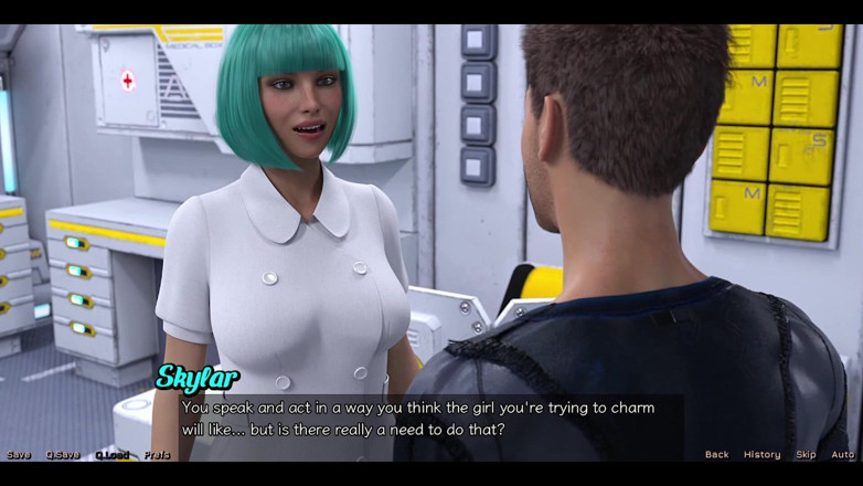 AVN Teller: Stranded in Space - Blue Haired MILF Want Threesome with Me &amp;...