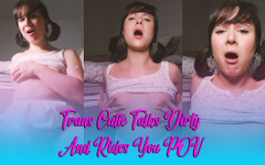 Tgirl Next Door Tells You She Needs You to Suck and Fuck Her thumbnail