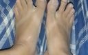My hot feet: Meus pés