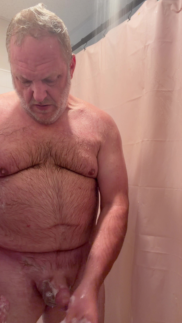 Ryder Knox: Shower Stroking Gay