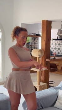 Real Time Submissive Training. Princess Lola Humiliates Lola Lu, Spanking, Strap on Deepthroat, Ballgagged and Hogtied HD