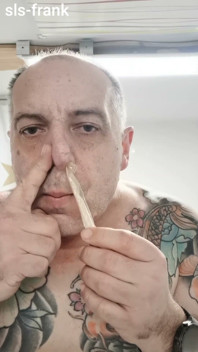 Sls-frank I Pull a Condom Through My Nose and Take It Out of My Mouth.