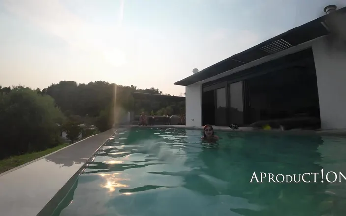 AproductionA: Teaching Her to Breathe Suck Fuck Eat Cum Underwater