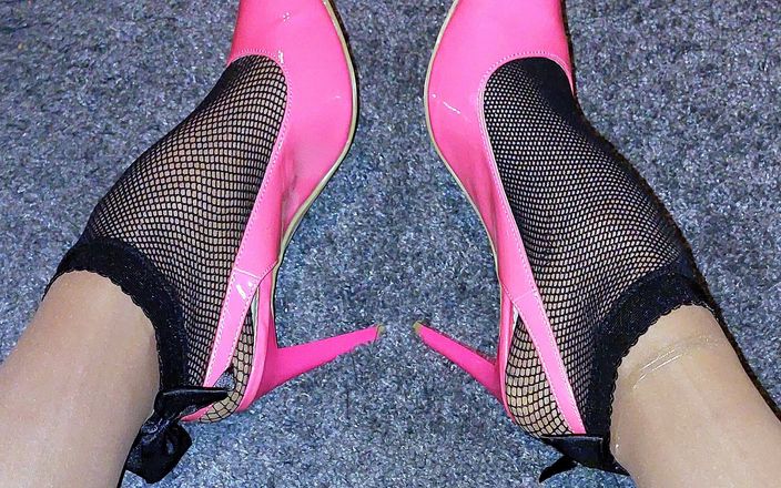 Annete129: Meine neuen rosa absätze