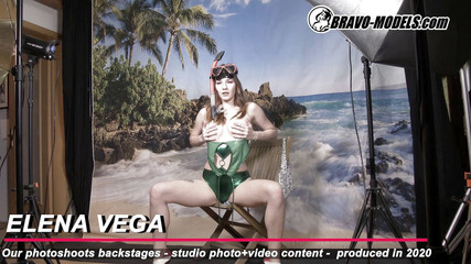 Bravo Models Media: 377 Séance photo dans les coulisses d'Elena Vega, adulte
