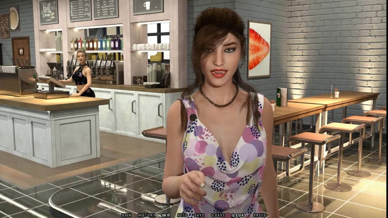 Dirty GamesXxX: Reclusive Bay: Coffee time with cute girl, ep. 11