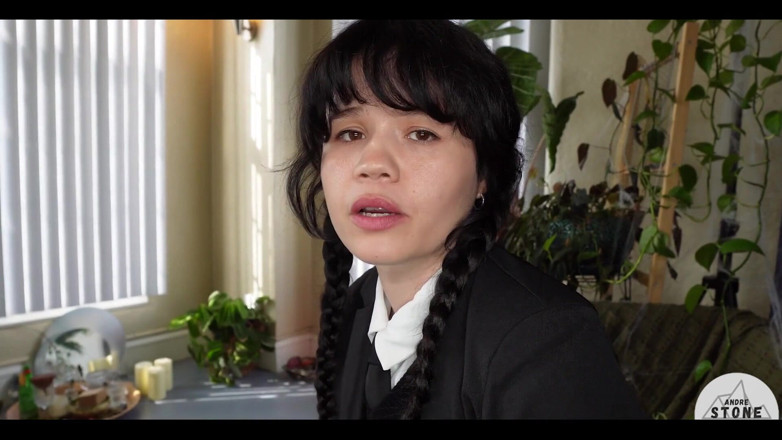 Andre Stone: Wednesday Addams Takes Huge Cock &amp; Load Ft. Yhivi