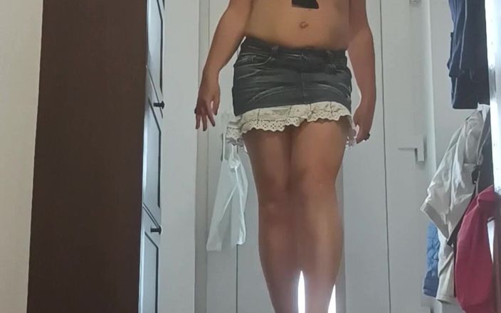 Asisa_oz: Eu acabei de mostrar minha nova mini saia jeans e...
