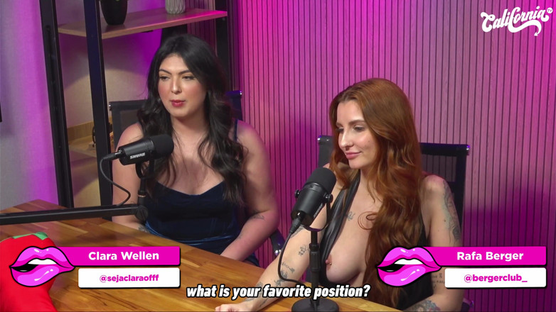 California TV: Hot Brunette Mari Baianinha and Lesbian Whoredom
