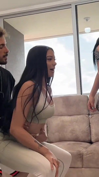 Two Hot Venezuelan Girls Fuck Their Personal Trainer