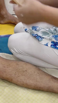 hey, Can You Do Me a Favor?! the Mischievous Stepbro Asks His Stepmsis to Waxing Him.