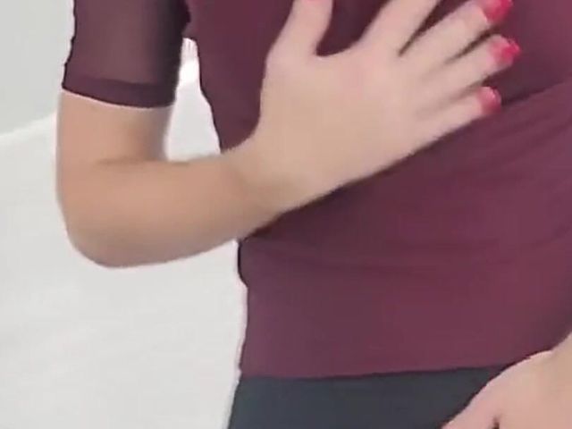 Crossdresser in Sexy Miniskirt and High Heels (Nicole Nicolette)