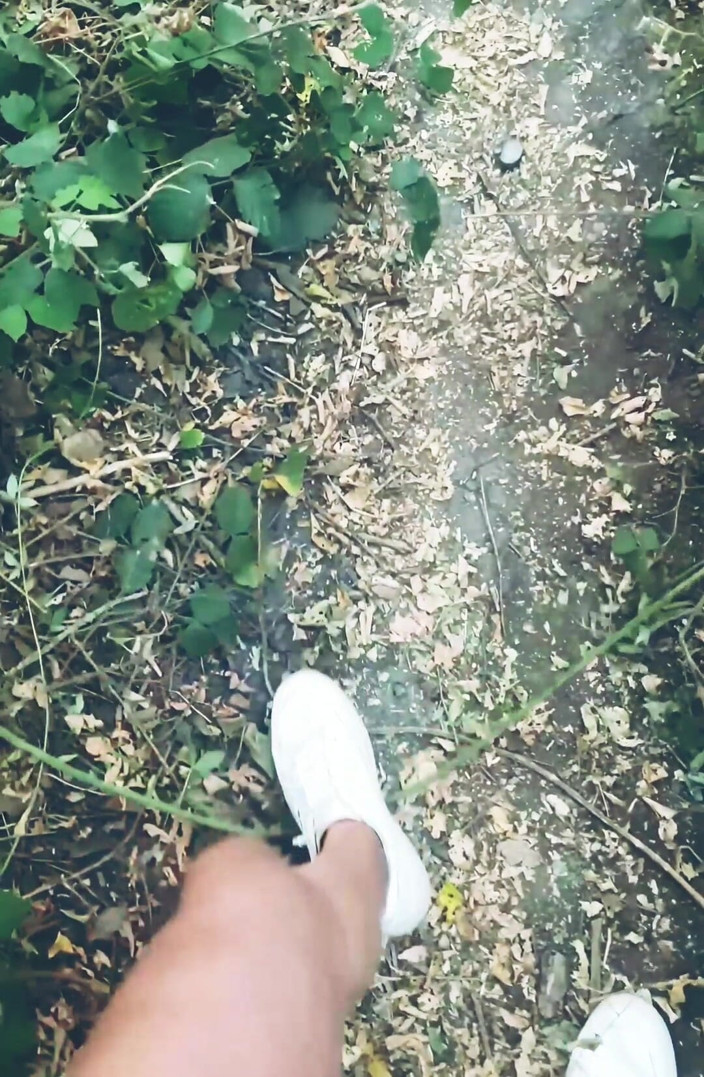 MaleModel: POV Naked Walk in the Woods