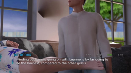 Johannes Gaming: Secreto verano # 5 Leanne me mostró sus tetas y coño
