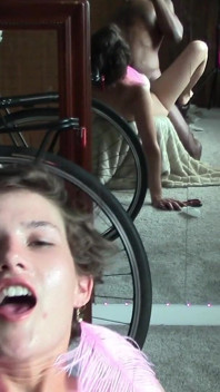 Spicy Vid for Her Cuck - Ahanu Reed Squirts in a Cup While Getting Fucked for Her Boyfriend!