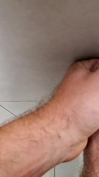 Cumming in Airport Toilet