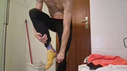Fitguywithbigdick: Po běhání/běhání ve sprše
