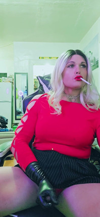 Slow Pump Smoking Fetish
