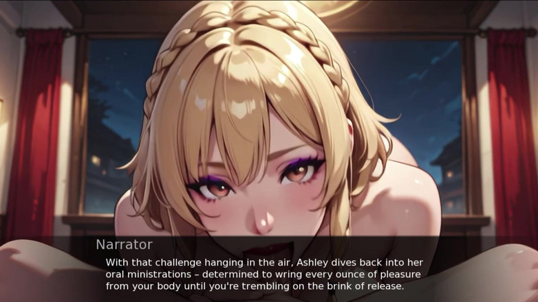 NaughtyPlayz: Genç kız ben mutluluk içinde patlayana kadar yarağımı emiyor!