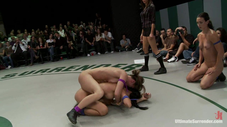 Ultimate surrender by Kink: 4 Girls Going Head to Head in Unscripted Live Wrestling...