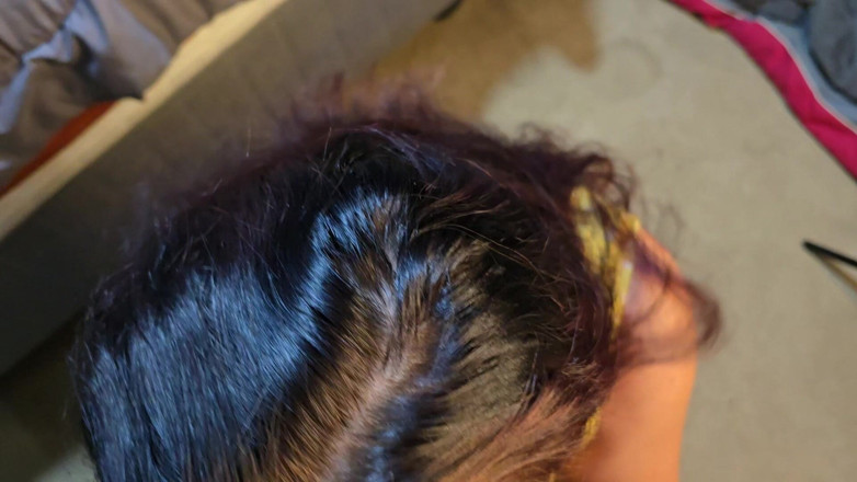 Sparowdox: 18 Year Old Sucking Stepdads Cock Tits Out POV