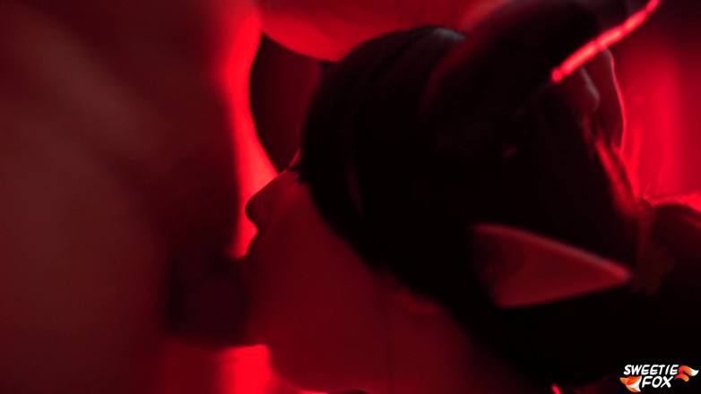 Sweetie Fox: Demon lilith deepthroat big cock and had cowgirl sex - cum...