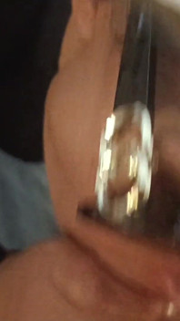 MILF in Sunglasses Gives POV Blowjob with Cumshot