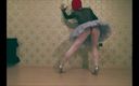 Nylondeluxe: Ballerina, strumpfhose und Tuttu