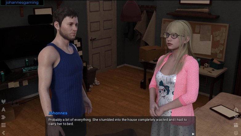 Johannes Gaming: No place like home - she wants me to pay her...