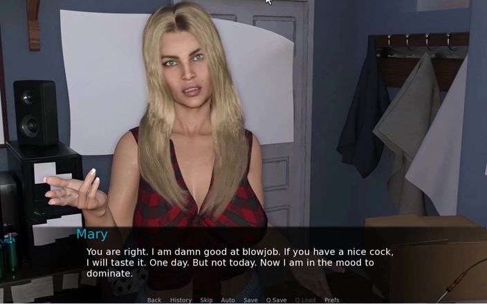 Snip Gameplay: Futa Dating Simulator 1 Meeting Mary and Got Fucked.