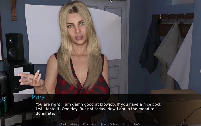 Snip Gameplay: Futa Dating Simulator 1 Spotkanie Mary i jebana.