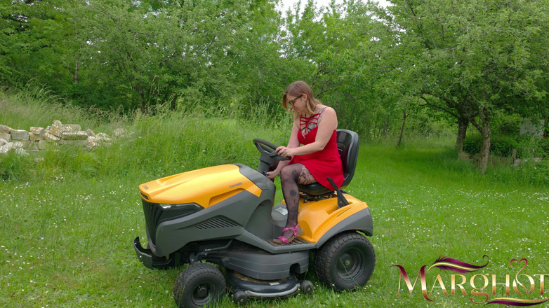 Sexy Marghot: The Tractor Won't Start. My Husband and My Lover Fuck...