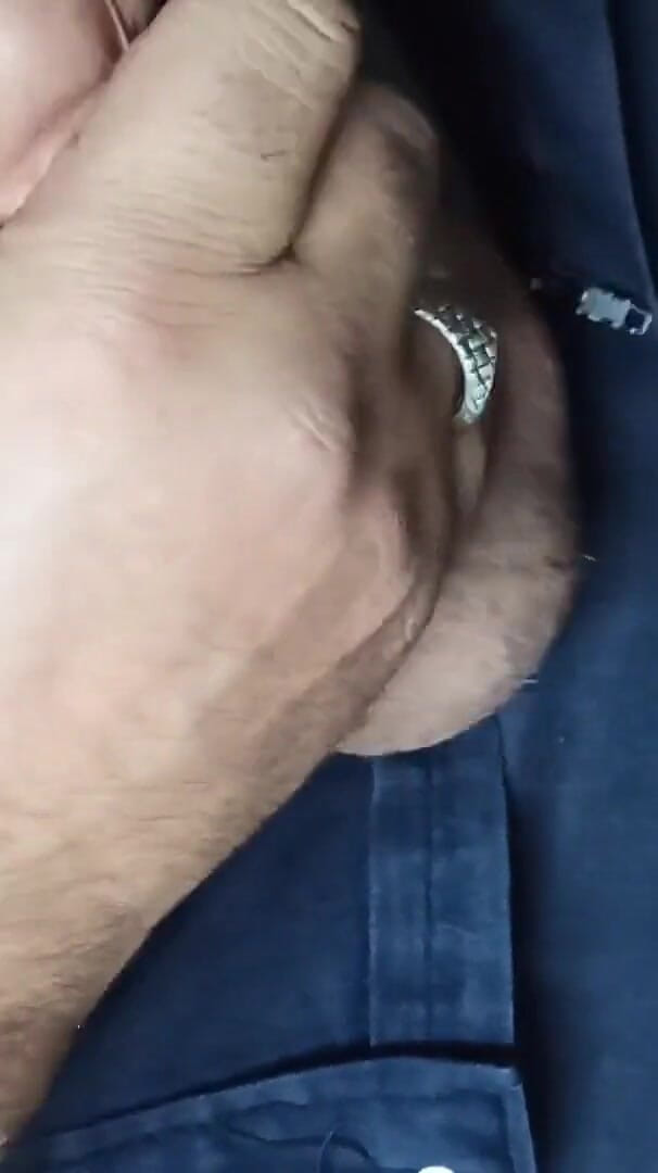 Masculer Bear Turkish Daddy Masturbates Under the Table in the Office (Masculer Turkish Bear)