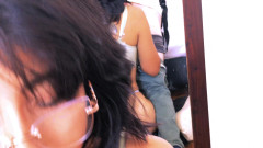 Ellie pink: Ботанистая студентка-татуированная делает горячий минет после урока