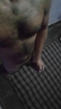 Standing and Stroking My Dick in Nurse's Room