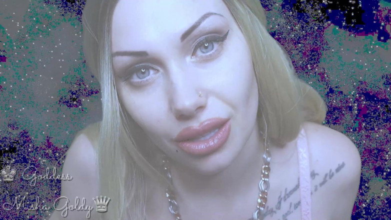 Goddess Misha Goldy: 3Dio ASMR! Good night, slave! Enslavement on the verge of...
