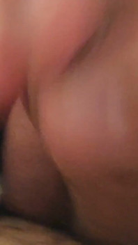 Large Foreskin and Balls in Striking Close-up.