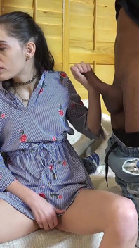 Brooke Haze só quer que seu corno vá trabalhar para que ela possa ser fodida por um pau preto grande