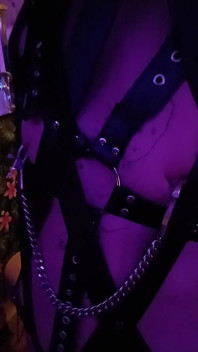 Nô lệ như một femdom xmasgift kỳ lạ
