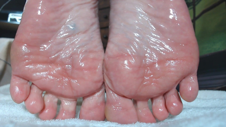 Abby Anna: Sol keriput yang diminyaki dengan apik closeup