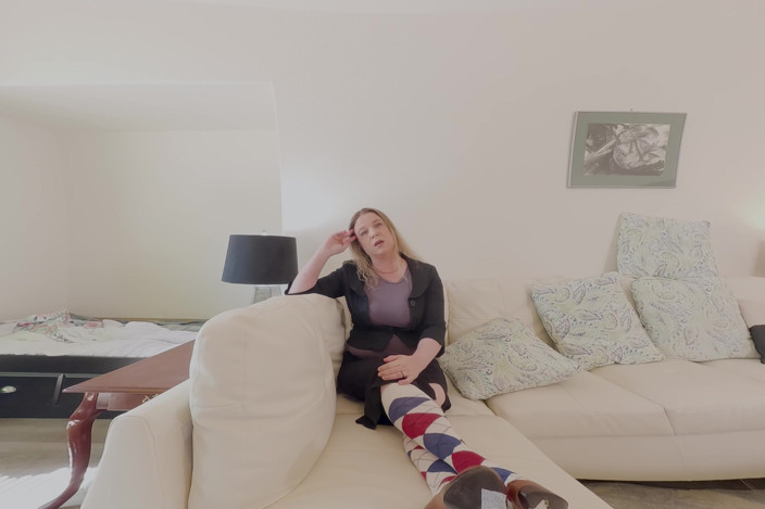 Erin Electra VR: Stepson Loses His Virginity in Stepmom's Pussy