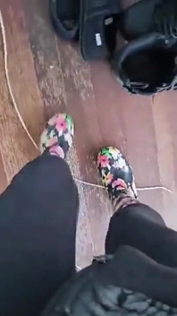 Oh Look at All Those Different Angles and Locations That My Rubber Rain Boots Are in as My Sexy Size 6 Feet Enjoy the Way They H
