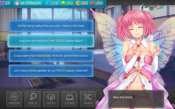 LoveSkySan69: Huniepop 2 - buổi hẹn hò đôi - phần 14 tất cả các em gái đều...